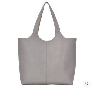 Madison West Elle Tote in Light Gray